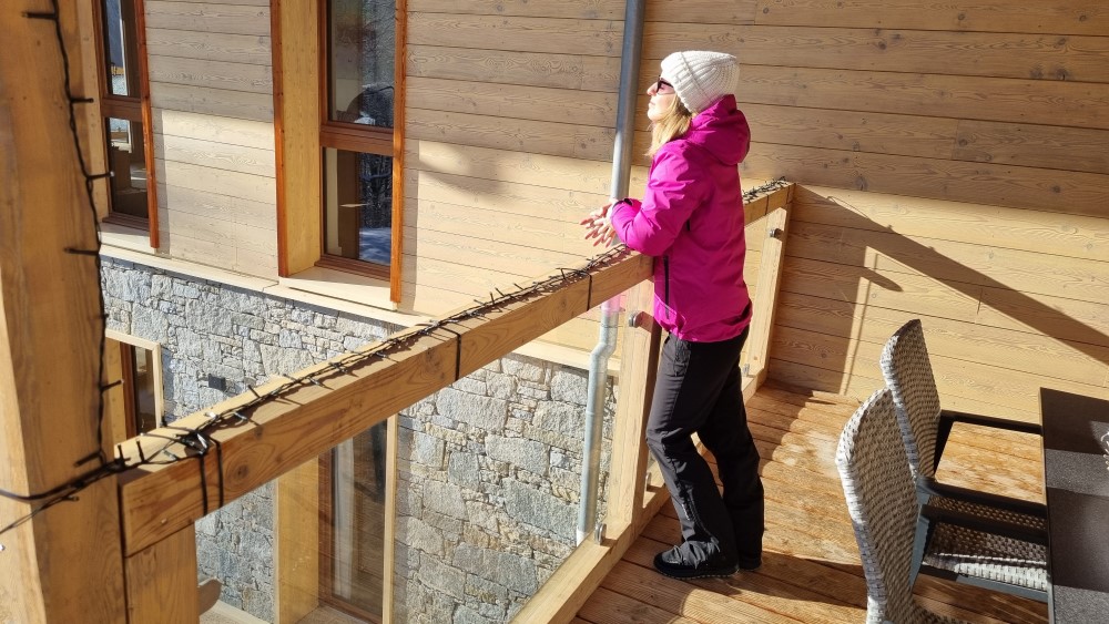 Genieten op het balkon bij FranceComfort.